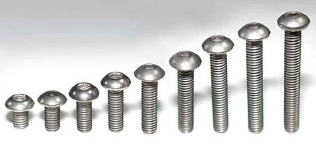 Take Off TS761T - Titanium Hex Socket Button Head Screw 8pcs M3x5