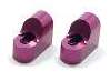 Square SHB-7P - Alum Servo Mount Purple (HB Cyclone)