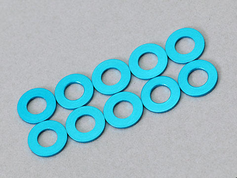 Kose K-1643 - 3x6x2.0mm Alum Spacer 10pcs
