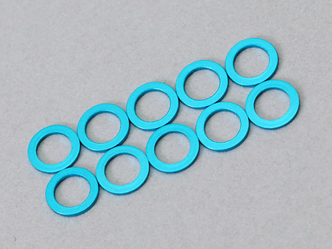 Kose K-1649 - 4x6x2.5mm Alum Spacer 10pcs