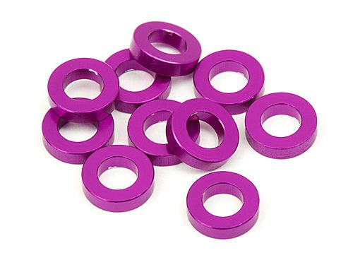 HPI Z816 - Alum Washer 3x6x1.5mm Purple 10pcs. 