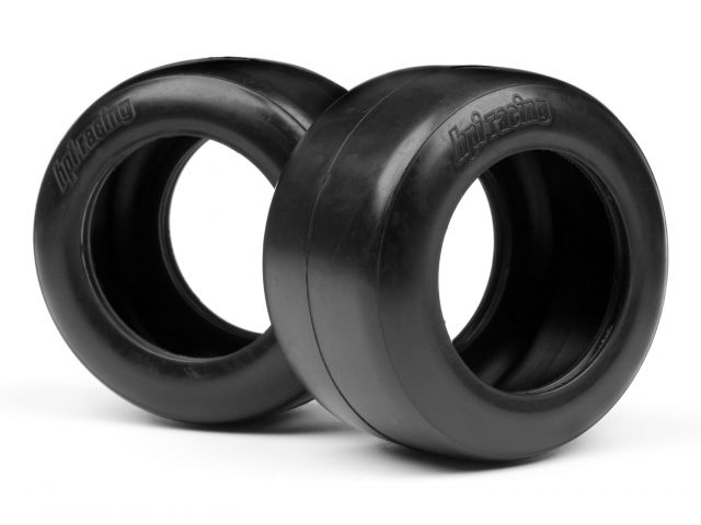 HPI 102837 - Slick Tire D-Compound, Rear (Formula Ten)
