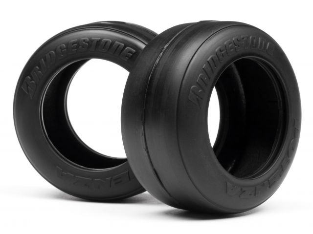 HPI 103016 - Bridgestone High Grip Slick Tire, M , Front (Foumula Ten)