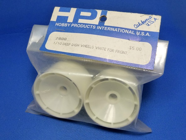 HPI 2000 - Deep Dish Wheel White (Pro-10 Front)