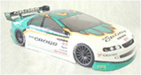 Cross GT-13 - 190mm Lexus GS300 Clear Body *DISCONTINUED*
