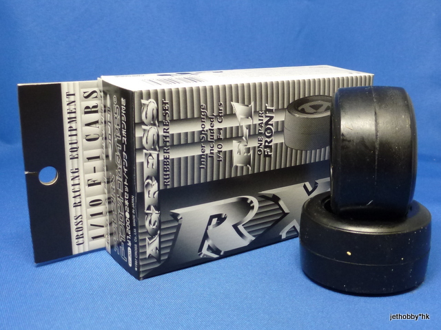 Cross TF-301 - F1 Rubber Tire Front (Tamiya F103)
