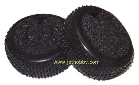 Hong Nor BT-116 - Small Round Pin Buggy Tire 1-8