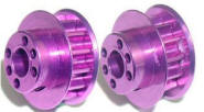 Jet Racing PU-14P - 7075 Pulley 14T Purple (for 4mm Shaft)