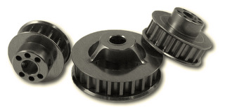 Jet Racing PU-21T - 7075 Pulley 21T Titanium (for 4mm Shaft)
