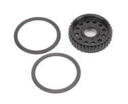 Schumacher U3851 - Diff Pulley & Fences (CAT SX3)