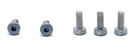 Square CSL-314 - Stainless Steel Thin Cap Screw Hex Socket 5pcs M3x14