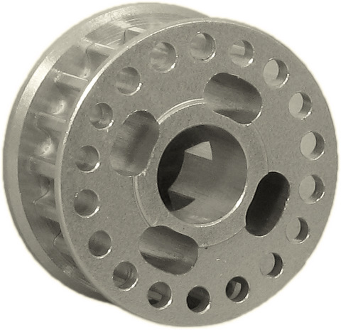 Charge CG-012 - Alum Pulley 18T (Kyosho V1R) *DISCONTINUED*