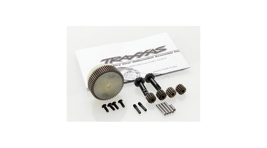 Traxxas 2388X - Planetary Gear Differential with Steel Ring Gear (Slash, Stampede, Rustler)