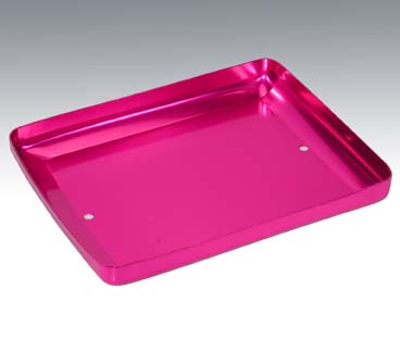 Take Off TO362PK - Alum Parts Tray with Magnet Sheet, Pink