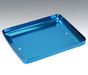 Take Off TO362B - Alum Parts Tray with Magnet Sheet, Blue