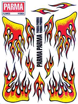 Parma 10604 - Decal, Flames