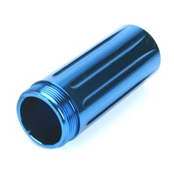 Losi LOSB2801 - Shock Body, Aluminum, Blue (LST, LST2,AFT,MGB)