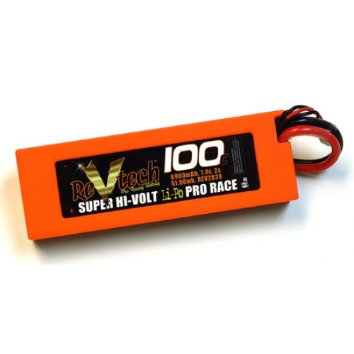 Revtech REV2020 - 6900mAh, 7.4v, 2s, 100c Deans