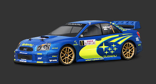 HPI 17505 - 200mm 2004 Subaru Impreza WRC Clear Body