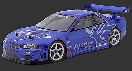 HPI 7427 - 200mm Nissan Skyline R34 GT-R Clear Body