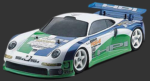 HPI 7038 - 200mm Porsche 911 GT1 Clear Body