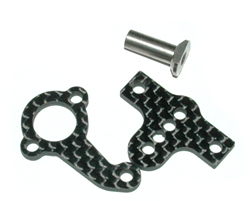 Schumacher U3134 - Steering Arm; Mount and Pivot (Mi3 CF)