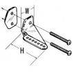Tettra 1501 - Rudder Horn S (.049 ~ .09 Engine)