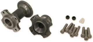 BRP 6757 - Pure Magnesium Hubs ( Associated 10L) *DISCONTINUED*