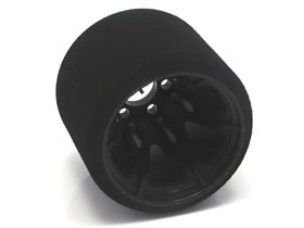 Square SDD-225VHB - Glued & Trued Rear Sponge Tire 25-degree (1:12 Pan Car)