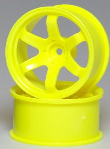 Speed Way Pal PA070N-7FY - 37R Wheels, Yellow, 7mm Offset