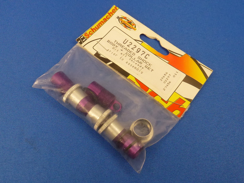 Schumacher U2297C - Threaded Shock Body &  Collar Set