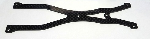 Team Bomber TB20033 - Graphite Upper Deck 2.1mm (Hot Bodies Cyclone TC)