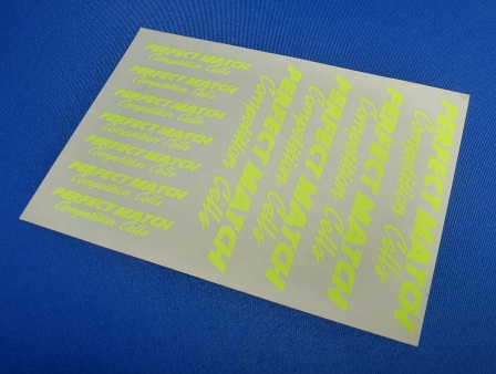 Perfect Match D2 - Decal Yellow *DISCONTINUED*
