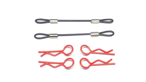 Blade BL453 - Body Pin with Wire 70mm Orange