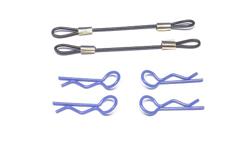 Blade BL454 - Body Pin with Wire 70mm Purple