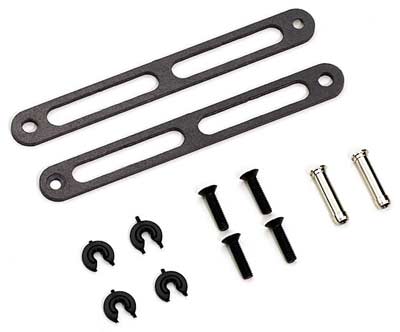 Corally 75333 - Graphite Battery Forward Battery Clamps (SP12G3)