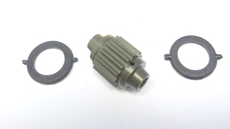 Schumacher U1634R - 15T Alloy Pulley (Nitro 10)