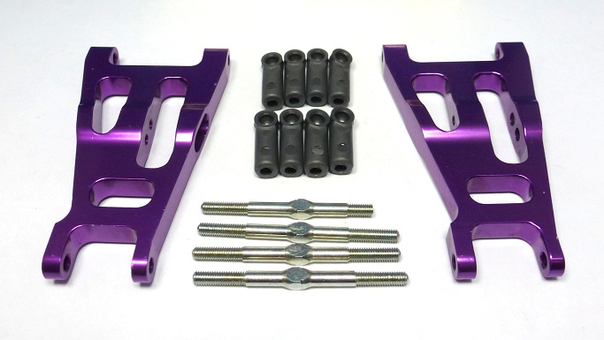 Schumacher G558G - Alloy Front Wishbones (XTR / Big 6)