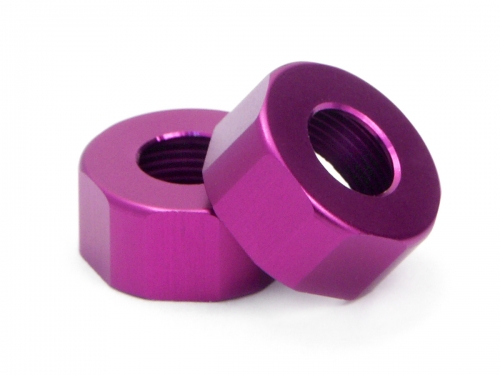 HPI 75198 - Shock Cap Bottom 11x5mm (Purple/2pcs) (Pro4)