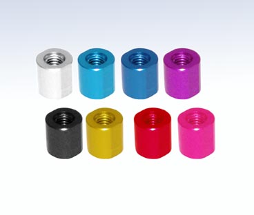 Take Off TS171R - M3 Multi Collar Super Light Weight Series ( Red ) M3 x 5mm 2pcs