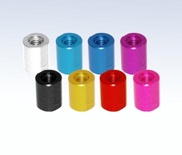 Take Off TS172BK - M3 Multi Collar Super Light Weight Series ( Black ) M3 x 7mm 2pcs *DISCONTINUED*