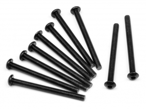 HPI Z362 - Button Head Screw M3x35mm Hex Socket / 10pcs (Baja, Savage XS)