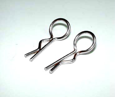 Take Off TS403SI - Body Lock Up Clips Super Light Weight Series ( Silver ) R/2p, L/2p
