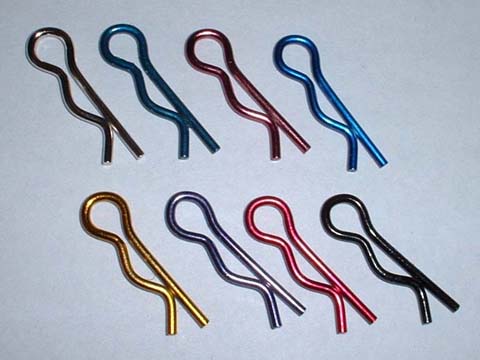 Take Off TS401SI - Body Lock Up Clips Hard Steel Series ( Silver ) 10pcs