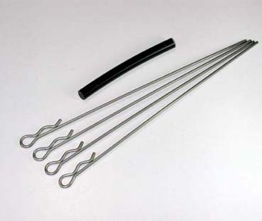 Take Off TT-202 - 64MAX Long Under-Body Clips With Silicone Tube ( 4ps )