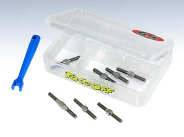 Take Off ETT6001 - 64MAX Turnbuckle Set For TAMIYA TA05 ( 64 Titanium Turnbuckle With Wrench )