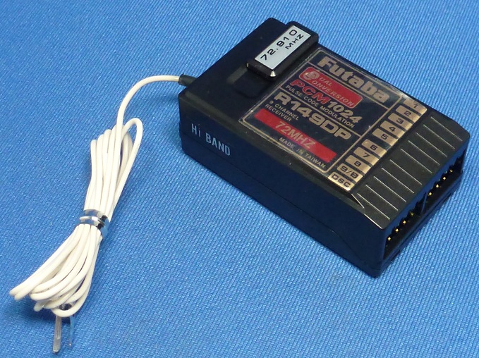 Futaba  R149DP-72 -  PCM 1024 Dual Conversion 9-Channel D/C Receiver 