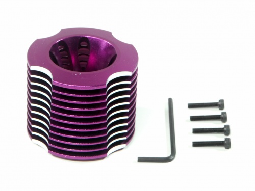 HPI 1436 - Aluminum Heat Sink Head (Purple / 11Fin) (Nitro Star 21BB)