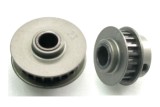 K-Factory K1350 - Hard Coated Alum 18T & 23T Side Pulley Set (Mugen MTX4)