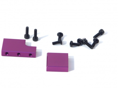 HPI 86045 - Engine Mount 20mm (Purple) (Nitro 3, Nitro MT2) 